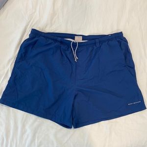 Men’s Columbia PFG Omni-Shade UPF 50 Shorts XXL Royal Blue